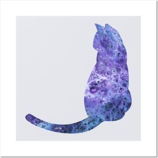 Galaxy Cat Posters and Art